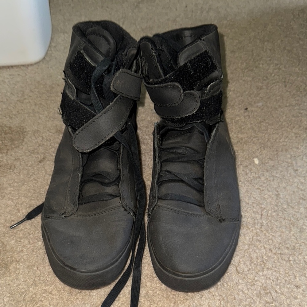 Black Supra High-Top Sneakers